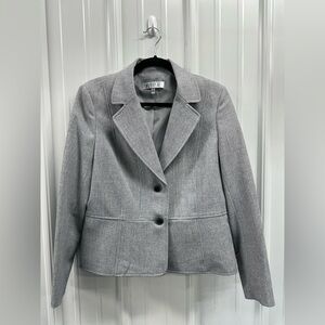 Women's Gray Blazer Jacket